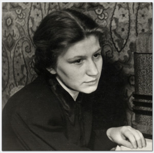 Е.В. Завадская в молодости